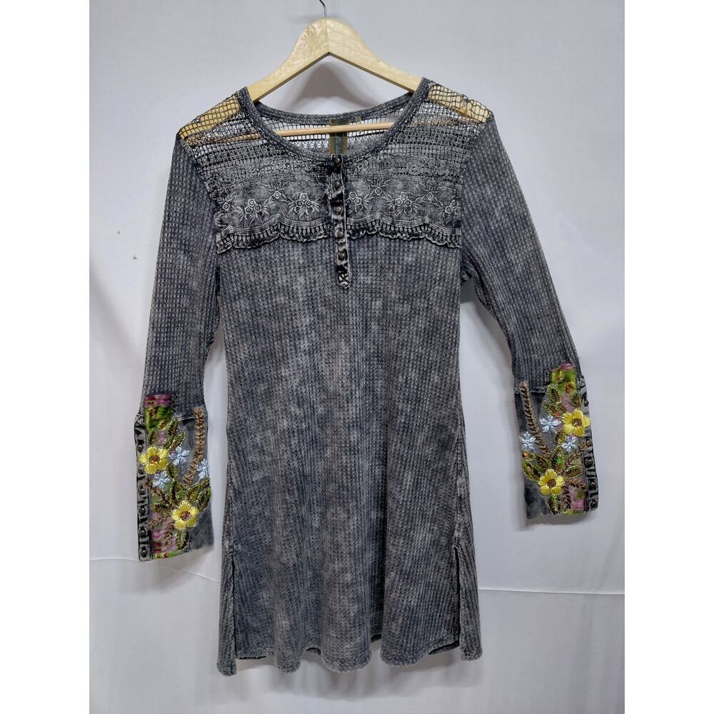 Aratta Silent Journey ED18JUK324 Embroidered Dress Knit See Measurements